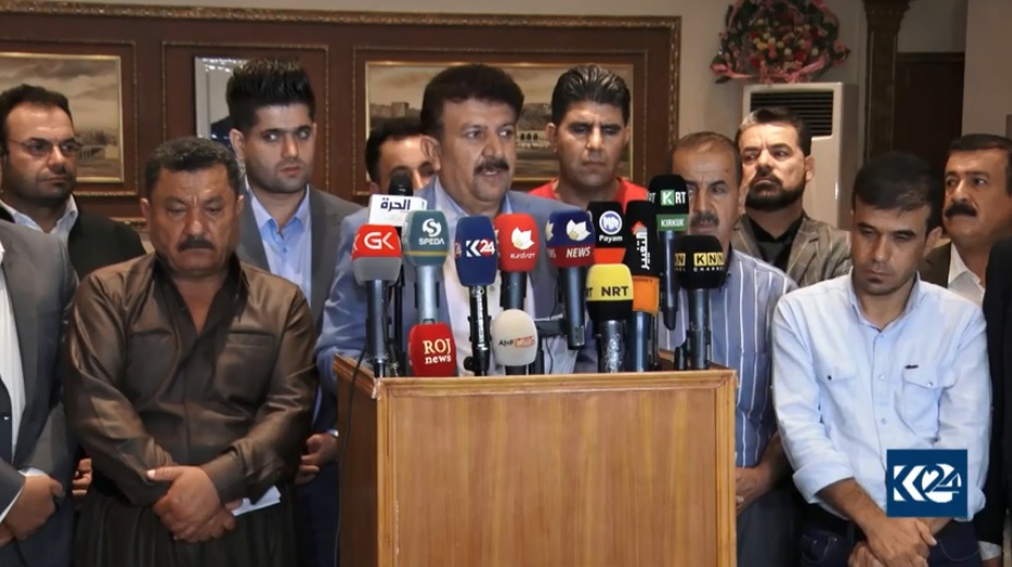 هێزه‌ كوردییه‌كان هه‌ڕه‌شه‌ی جووڵاندنی شه‌قامی كه‌ركووك ده‌كه‌ن
